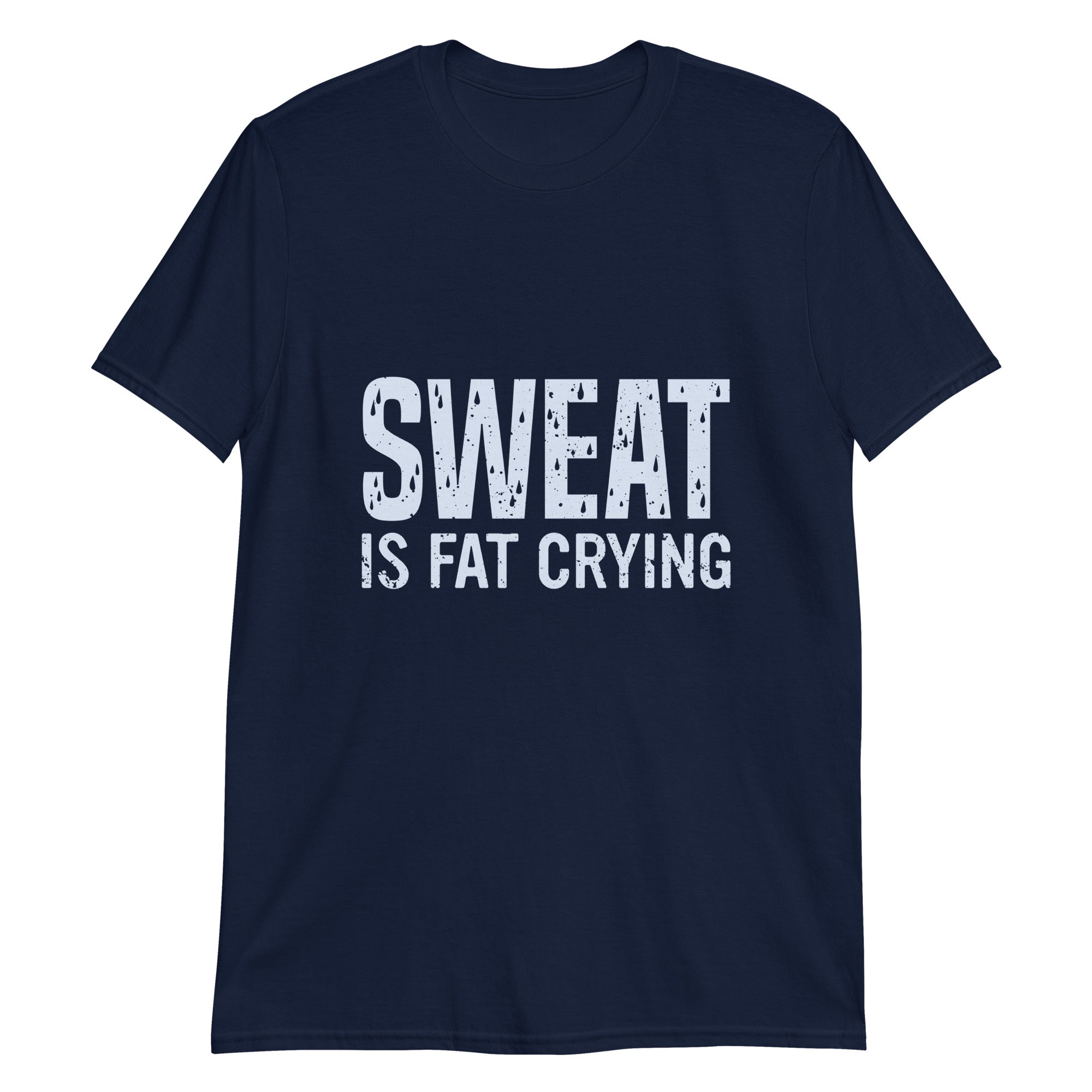 Sweat is fat crying