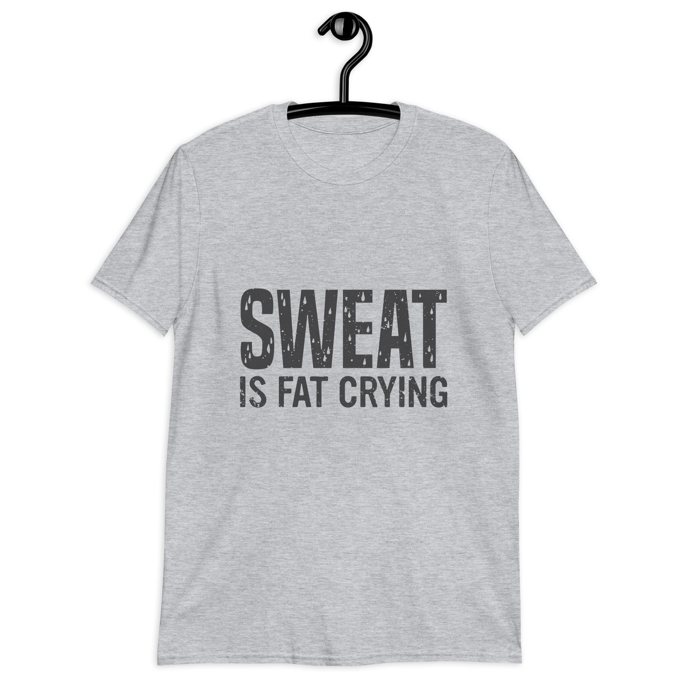 Sweat is fat crying