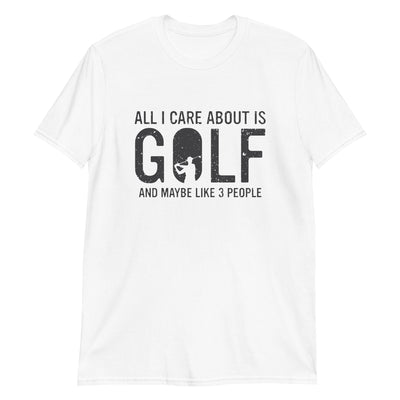 All I care about is golf