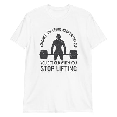 You don't stop lifting when you get old