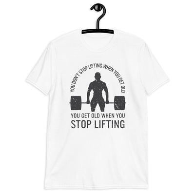 You don't stop lifting when you get old